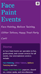 Mobile Screenshot of facepaintevents.com